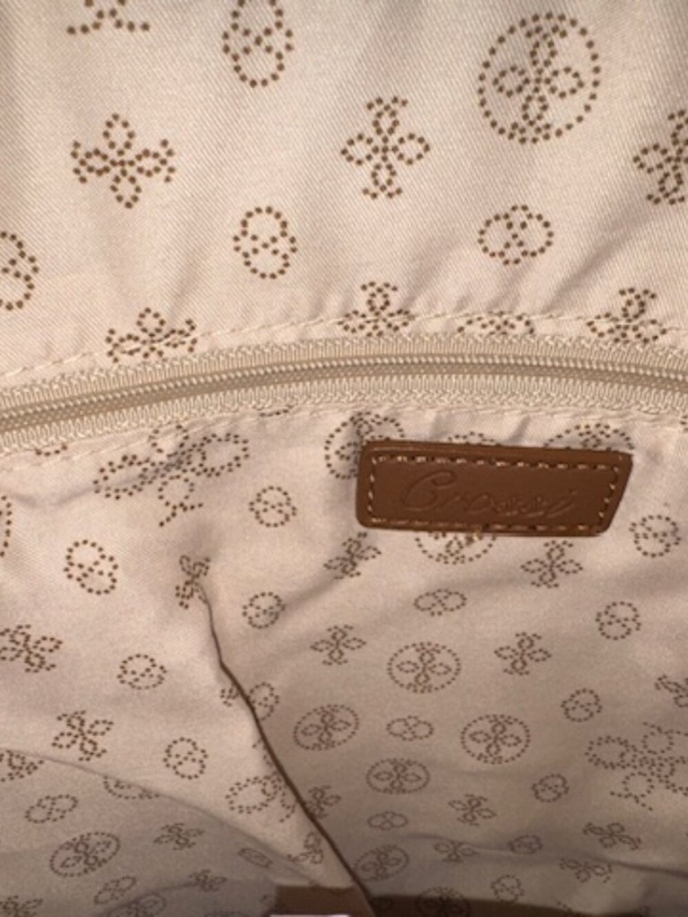 LIKE DREAMS Auburn Striped Straw Tote Bag ($50) - Picture 5 of 8